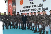 Ankara’da Eğitimleri Tamamlanan Bekçiler Yemin Etti