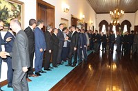 Vali Ercan Topaca, Kamu Kurum ve Kuruluşlarının Temsilcileri İle Bayramlaştı