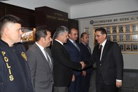 Ankara Valisi Ercan Topaca’dan Veda Ziyaretleri