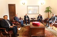Adalet Bakanı Sayın Abdülhamit Gül, Vali Vasip Şahin’i Ziyaret Etti