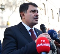 Ankara Valisi Sayın Vasip Şahin Görevine Başladı