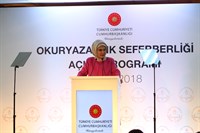 Okuryazarlık Seferberliği Açılış Programı Yapıldı