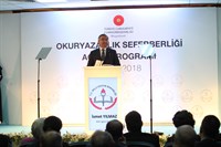 Okuryazarlık Seferberliği Açılış Programı Yapıldı