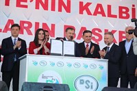 Kahramankazan’da DSİ Tesislerinin Toplu Temel Atma ve Açılış Töreni