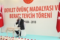 Devlet Övünç Madalyası ve Beratı Tevcih Töreni