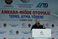 Ankara-Niğde Otoyolu Temel Atma Töreni, Başbakan Binali Yıldırım’ın Katılımıyla Gerçekleşti