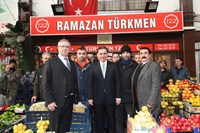 Vali Topaca, Ankara Toptancı Hali’ni Ziyaret Etti
