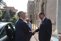 Sırbistan Büyükelçisi Markovic, Vali Topaca’yı Ziyaret Etti