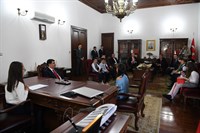 Vali Şahin, 23 Nisan Ulusal Egemenlik ve Çocuk Bayramı’nda Çocukları Makamında Kabul Etti